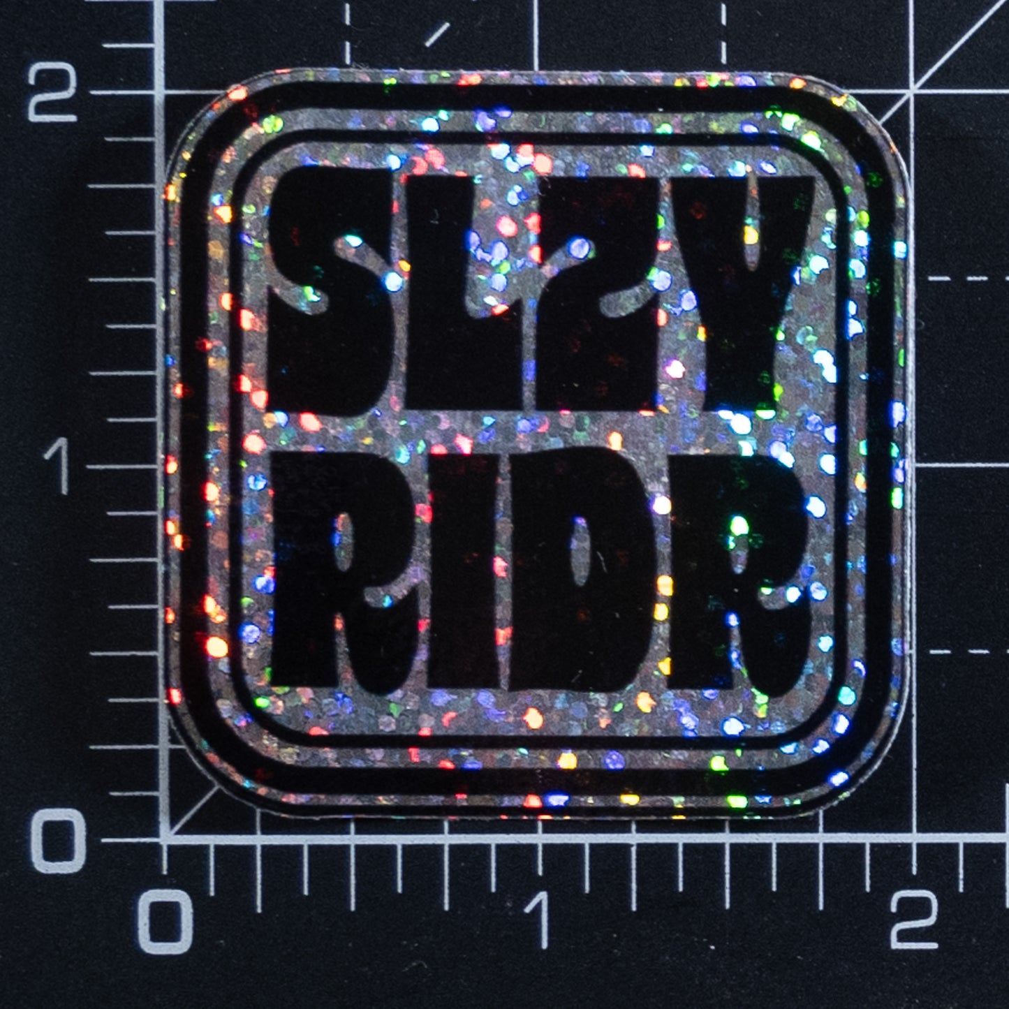 Logo Sticker Glitter