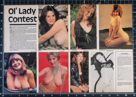 Centerfolds & Ol Ladies Print 64