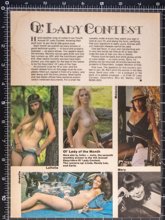 Centerfolds & Ol Ladies Print 107