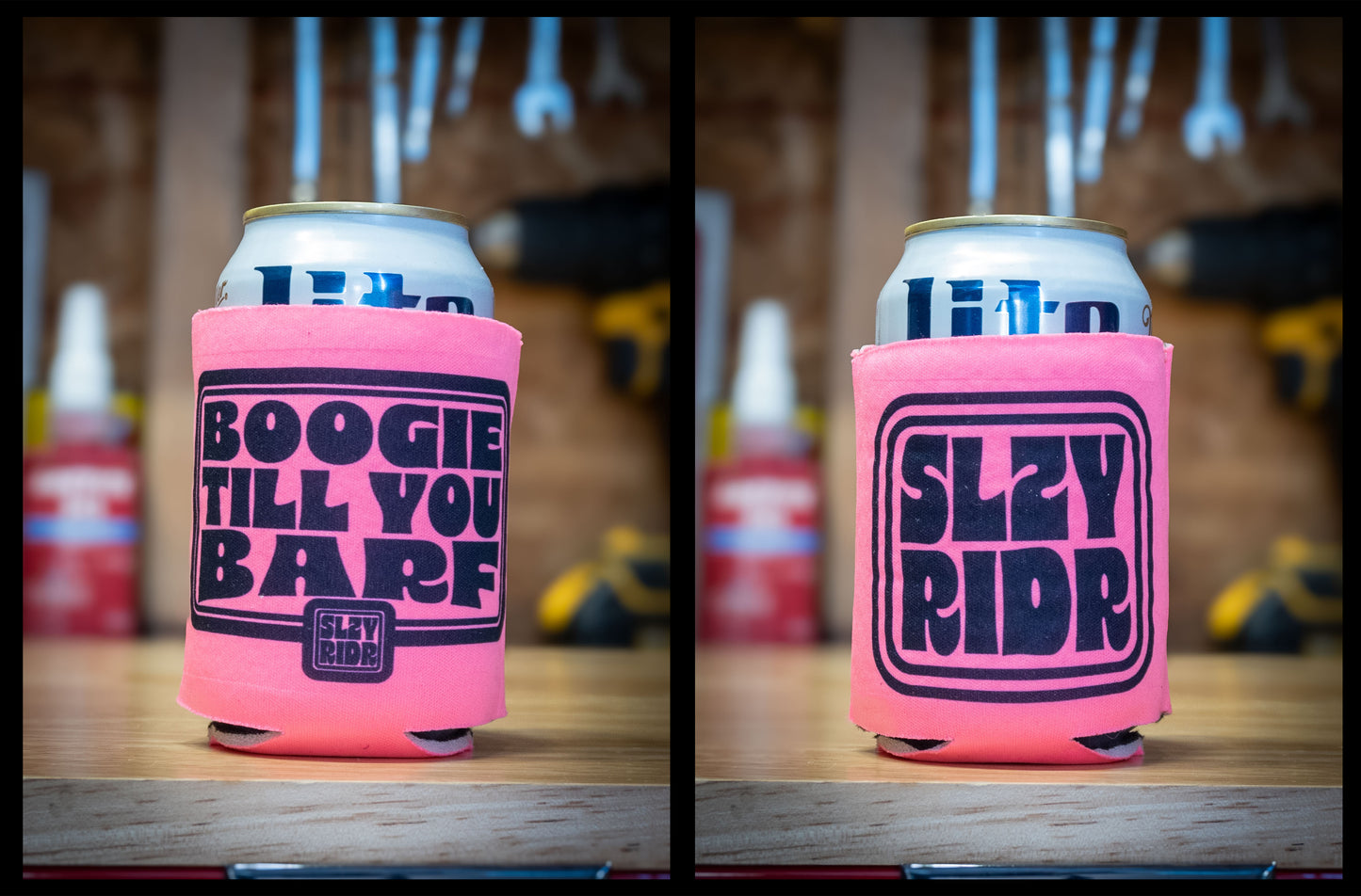 Boogie Till You Barf Koozie